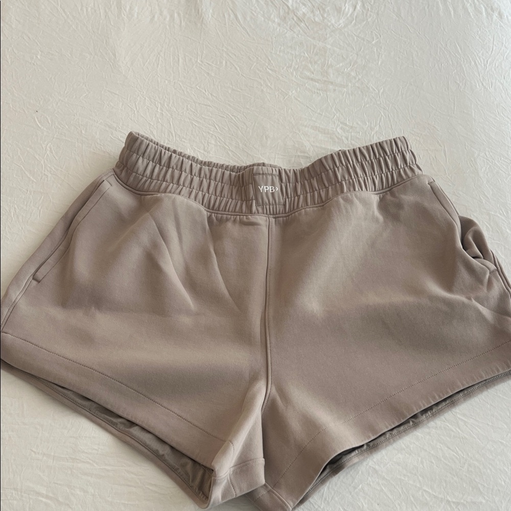 YPB Women's Athletic Tan Shorts